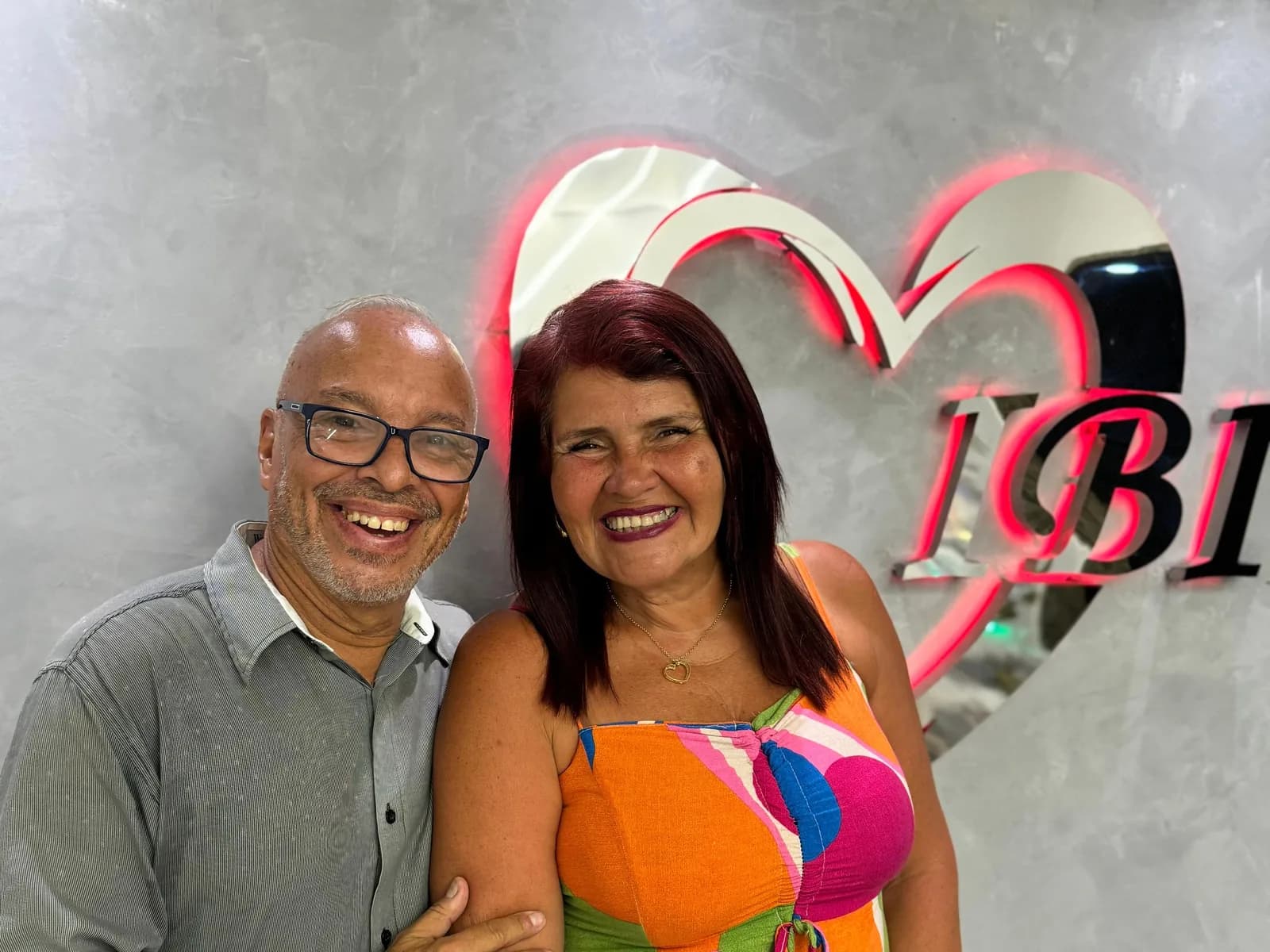 Prs. Jorge e Sônia Teixeira, pastores da Igreja Bíblica de Itaipuaçu
